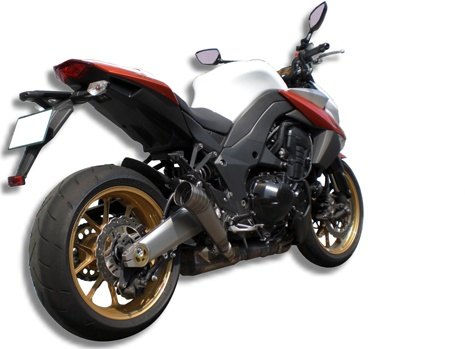 ASAHINA RACING アサヒナレーシング GPスタイル メガフォン スリップオン (左右2本出し) Z1000 KAWASAKI カワサキ スリップオンマフラー マフラー オプション専用バッフル（2個）：あり