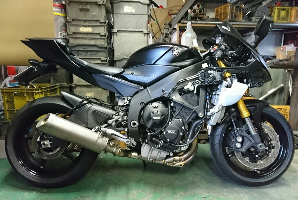 ASAHINA RACING アサヒナレーシング フルチタン ストレートヘッダーパイプ YZF-R6 YAMAHA ヤマハ