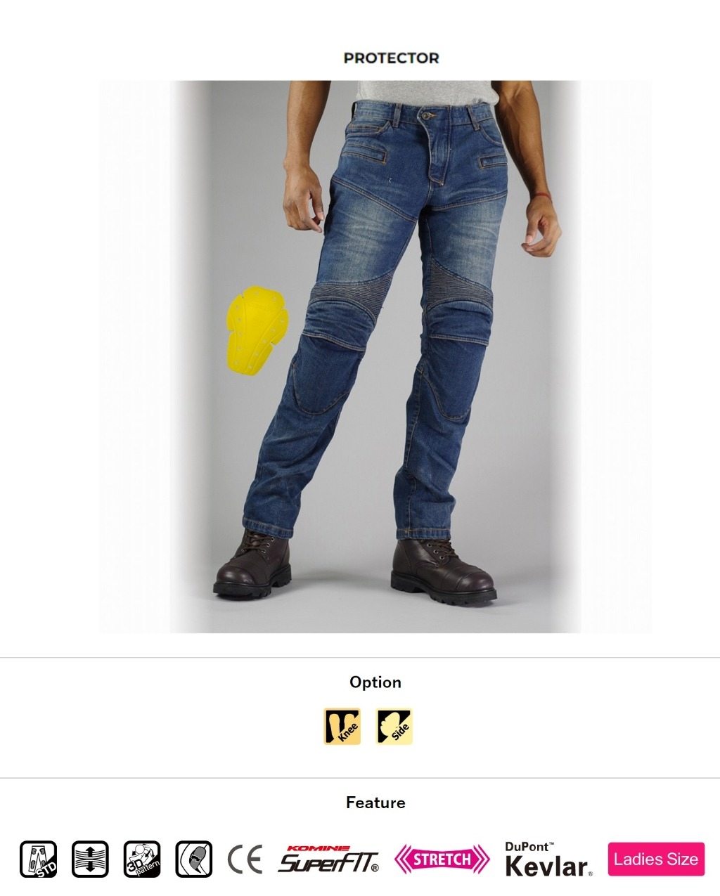 KOMINE ���ߥ� PK-718 �����ѡ��ե��åȥ��֥顼�ǥ˥ॸ���� �ǥ˥�ѥ�ġ������󥺡����Υѥ�� �ѥ�ġ��ܥȥॹ ���ѥ��