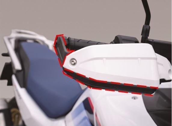 HONDA ホンダ ナックルガード XL750 TRANSALP ハンドガード・ナックルガード ハンドル周辺パーツ ハンドル