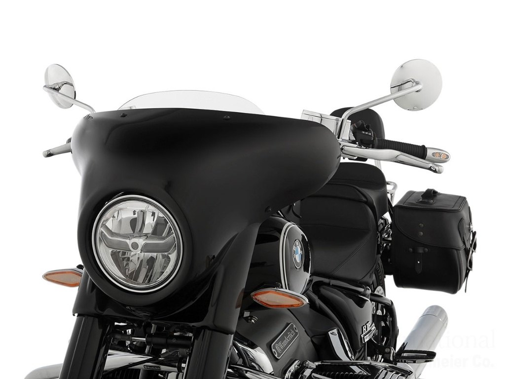 Wunderlich ワンダーリッヒ フロントフェアリング 「Highway」 R18 BMW ビキニカウル カウル関連 外装 カラー：ブラックストームメタリック