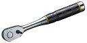 KTC Nepros ネプロス 9.5sq.漆ラチェットハンドル ラチェットハンドル ハンドツール 図案:市松(いちまつ)