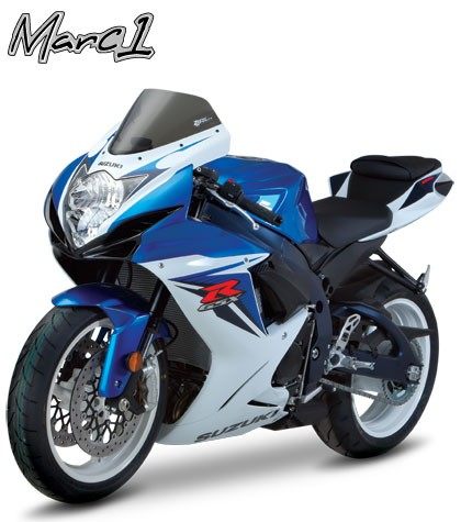 ZEROGRAVITY ゼログラビティ スクリーン 【MARC 1】 GSX-R600 GSX-R750 SUZUKI スズキ 外装