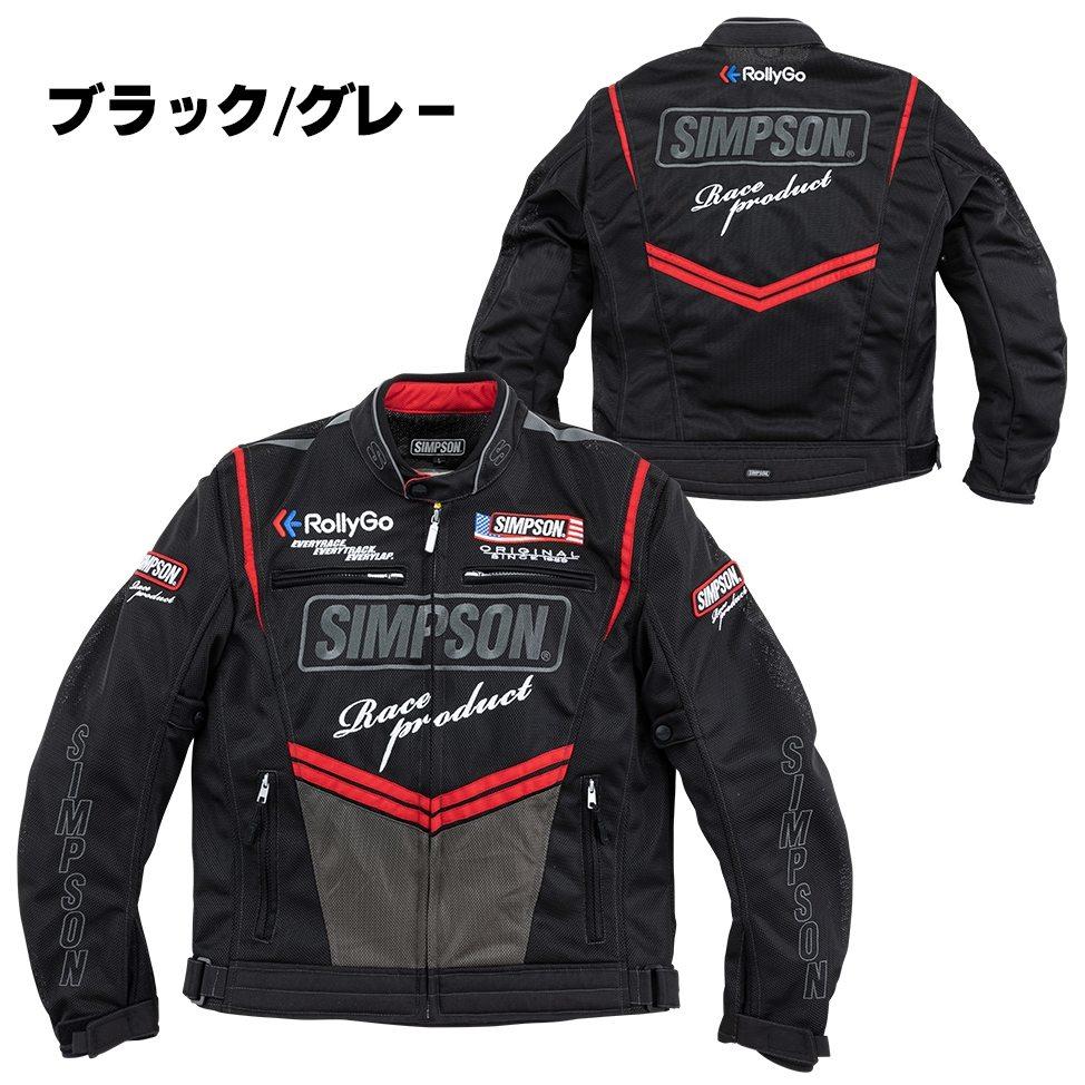 SIMPSON シンプソン NSM-C01 ライダーズメッシュジャケット メッシュジャケット ジャケット アパレル