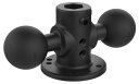 RAM MOUNTS ラムマウント AMPSホールラウンドベース(ダブルボール) その他各種電子機器マウント・オプション・補修部品 電子機器類