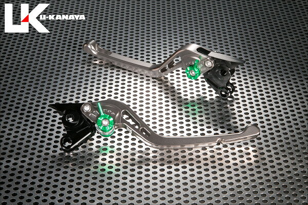 乐天商城 - U-KANAYA ユーカナヤ GPタイプ アルミビレットレバーセット バーグマン200 SUZUKI スズキ ブレーキ・クラッチレバーセット ハンドル周辺パーツ ハンドル レバーカラー：チタンカラー / アジャスターカラー：レッド / レバータイプ：ロング(レバー部全長：約175mm)
