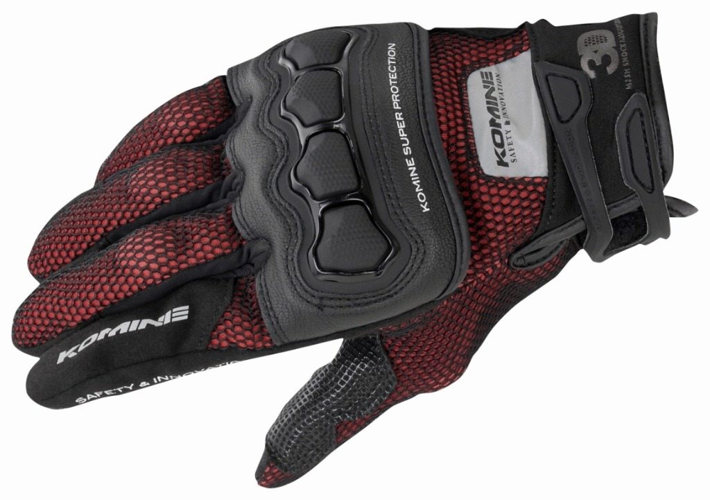 Gloves - KOMINE コミネ GK-215 プロテクト3Dメッシュグローブ メッシュグローブ グローブ アパレル