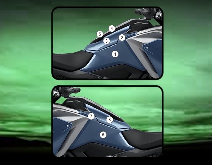 EAZI-GUARD イージーガード PPF FULL TANK PROTECTION NC750X HONDA ホンダ プロテクションフィルム・保護フィルム 外装