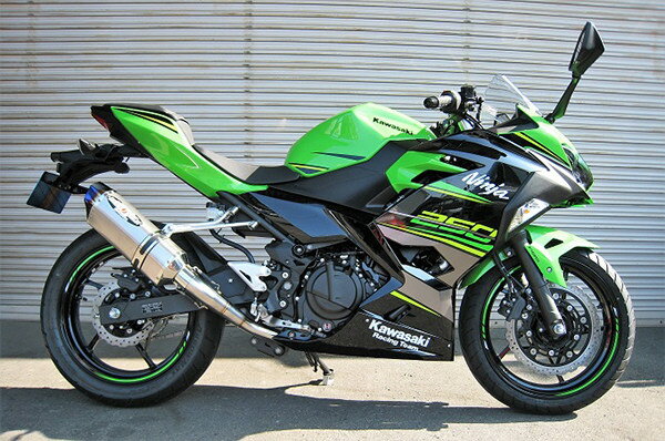 BEET ビート NASSERT R Evolution Type II JP250用ステンレスレーシングマフラー ニンジャ250 KAWASAKI カワサキ フルエキゾーストマフラー マフラー