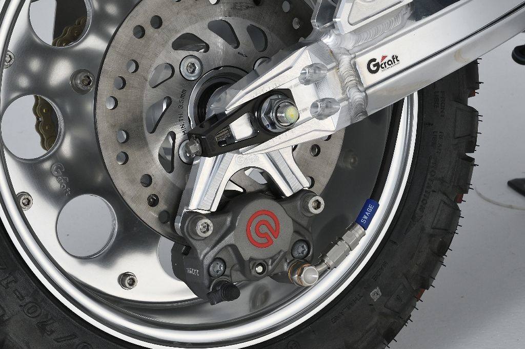 G-Craft ジークラフト リア ブレーキホースキット ダックス125のサムネイル