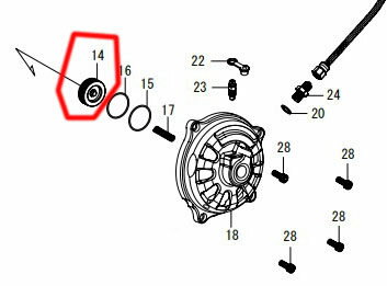 SP武川 SPタケガワ 【補修部品】 レリーズピストン クラッチレリーズ 駆動系