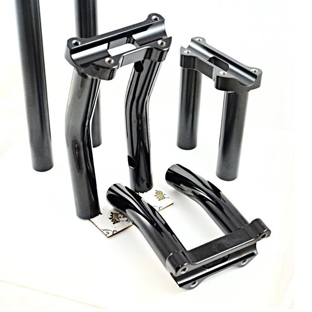 BUNGKING バングキング ロア ライザー M8 ソフテイル ダイナ ツーリング スポーツスター HARLEY-DAVIDSON ハーレーダビッドソン ハンドルポスト・ハンドルライザー ハンドル周辺パーツ ハンドル