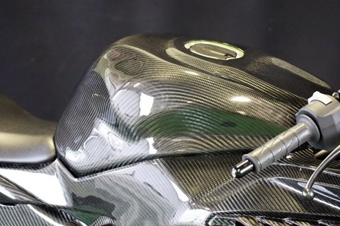 A-TECH エーテック タンクカバー タイプR ZX-25R KAWASAKI カワサキ タンク関連 外装 タイプ：平織ドライカーボン(CDC)／クリア塗装済