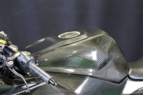 A-TECH エーテック タンクカバー タイプR ZX-25R KAWASAKI カワサキ タンク関連 外装 タイプ：平織ドライカーボン(CDC)／クリア塗装済