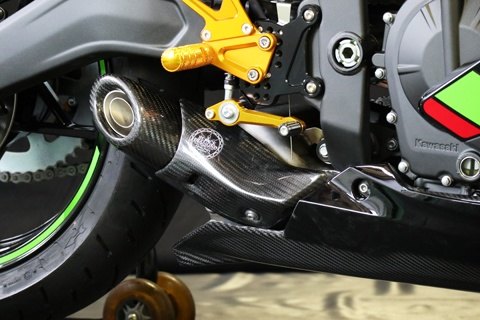 A-TECH エーテック マフラーヒートガードSTD ZX-25R KAWASAKI カワサキ マフラーガ...