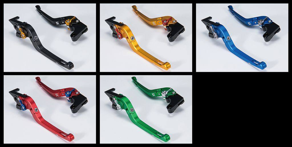 U-KANAYA ユーカナヤ 可倒式Rタイプ アルミビレットレバーセット GSX-R125 GSX-S12...