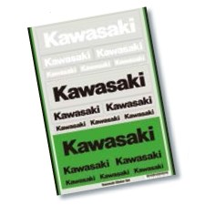 KAWASAKI カワサキ Kawasaki ステッカーセット14