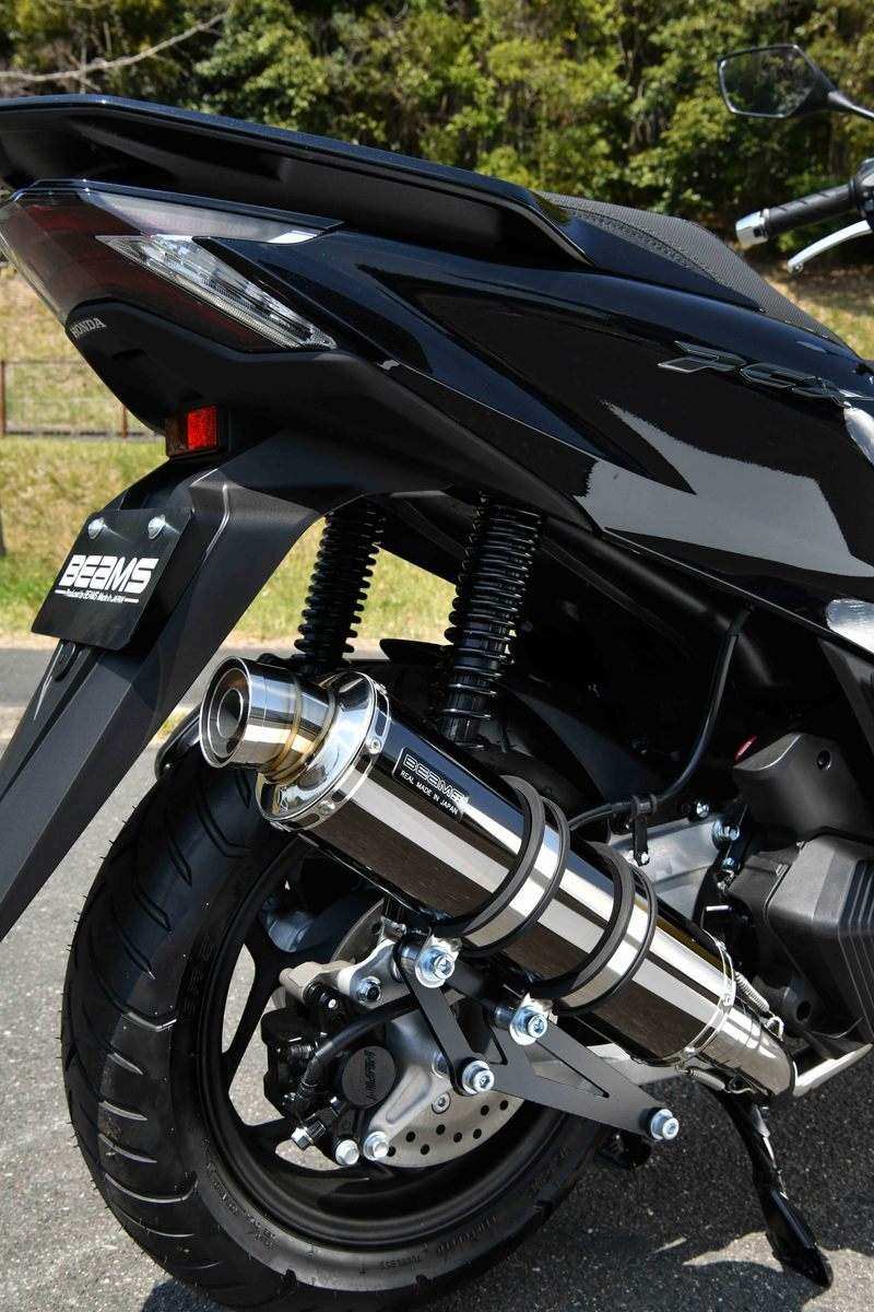 楽天市場】pcx jf56 マフラー beams（マフラー｜パーツ）：バイク用品