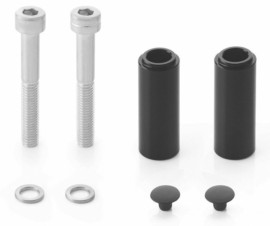 rizoma リゾマ Stealth Naked ミラーアダプター Diavel 1260 Lamborghini S for Bentley V4 XDiavel 1262 Black Star Dark Nera DUCATI ドゥカティ ハンドル