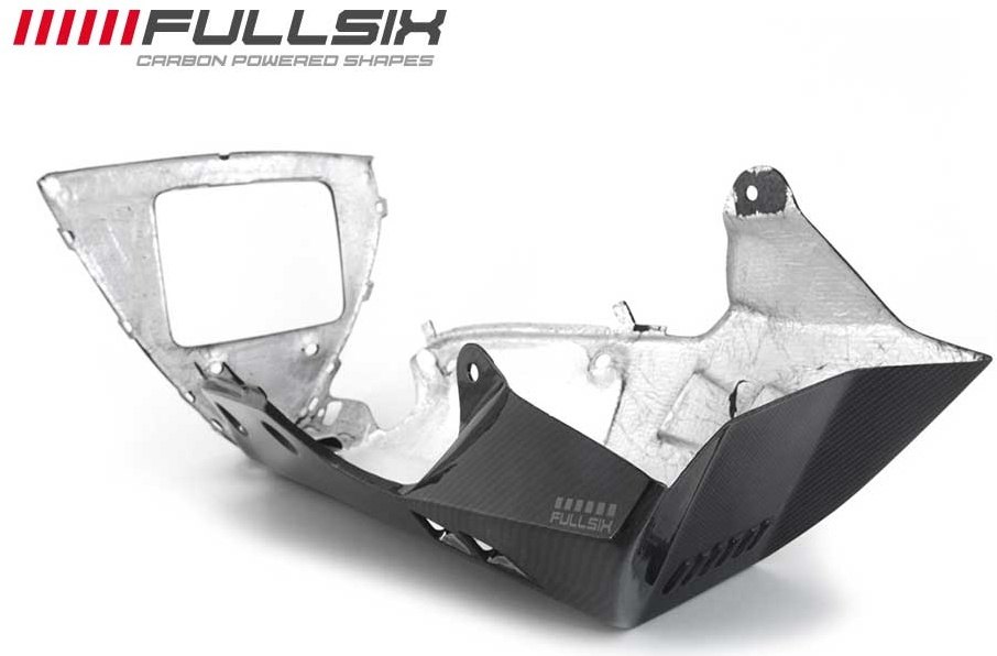 FullSix フルシックス アンダーカウル YZF-R1 YZF-R1M YAMAHA ヤマハ カウル関連 外装 カーボン繊維：200Plain 平織り / コーティング：マットコート(艶なし)