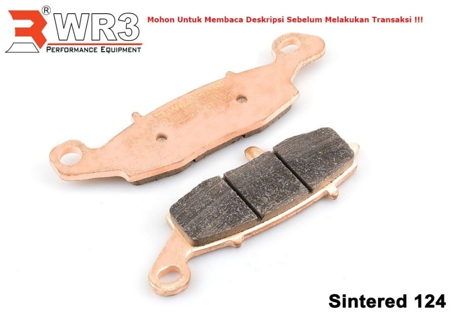 WR3 ダブルアールスリー 焼結ブレーキパッド ER-6n ER6f KAWASAKI カワサキ ブレーキパッド ブレーキ