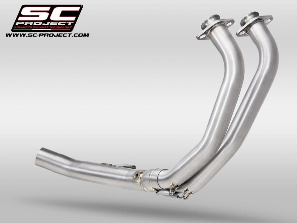SC-PROJECT SCプロジェクト 2-1 フルエキゾーストパイプキット (パイプのみ) TENERE700 YAMAHA ヤマハ エキゾーストパイプ マフラー パイプ材質：ステンレス鋼 AISI-304