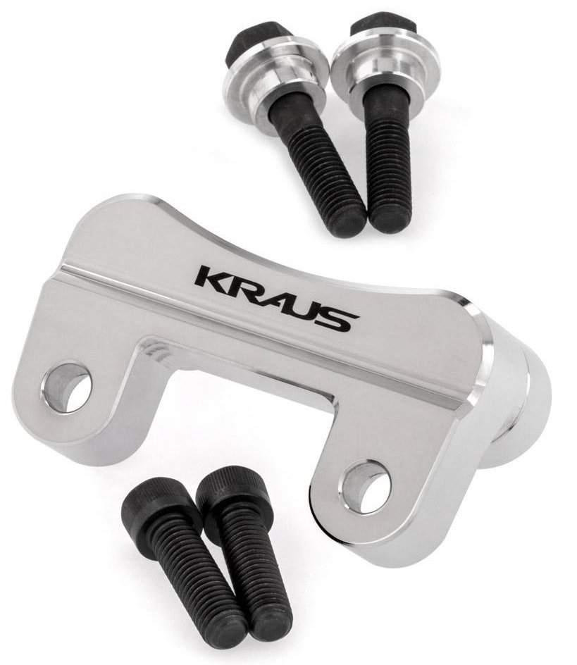 KRAUS クラウス Raptor 1-1／2″ ライザープルバックプレート ダイナ FXR ソフテイル HARLEY-DAVIDSON ハーレーダビッドソン ハンドルポスト・ハンドルライザー ハンドル周辺パーツ ハンドル