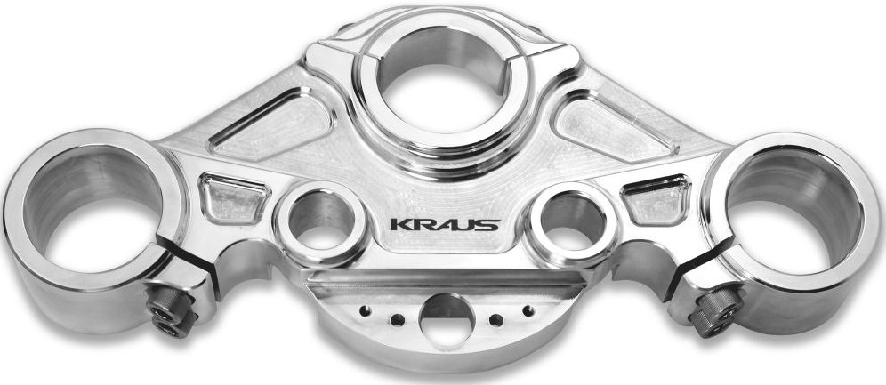 KRAUS クラウス Wolf One Billet Bagger トップクランプ ツーリング HARLEY-DAVIDSON ハーレーダビッドソン トップブリッジ ハンドル周辺パーツ ハンドル