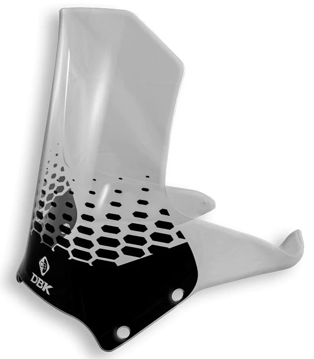 DUCABIKE (DBK) ドゥカバイク (ディービーケー) ディフレクター付きウィンドスクリーン DESERTX DUCATI ドゥカティ スクリーン 外装