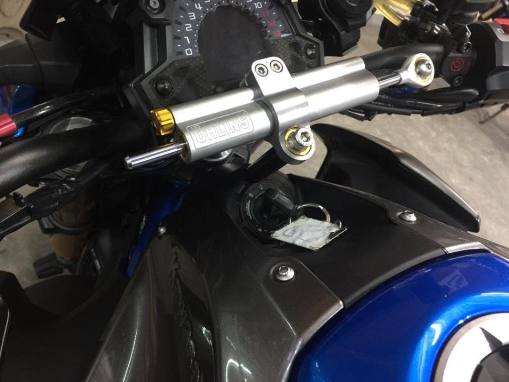 RSV racing アールエスブイレーシング Bracket Damper ohlins Z900 KAWASAKI カワサキ ステアリングダンパーブラケット ハンドル周辺パーツ ハンドル(2.0)