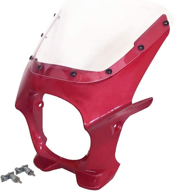 World Walk ワールドウォーク ビキニカウル 【AEROタイプ】 モンキー125 HONDA ホンダ カウル関連 外装 スクリーンカラー：クリア / カラー：パールネビュラレッド