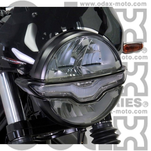 ODAX オダックス 【Powerbronze】ヘッドライトレンズシールド V7 Stone SE MOTOGUZZI モトグッチ ヘッドライトレンズシールド 外装