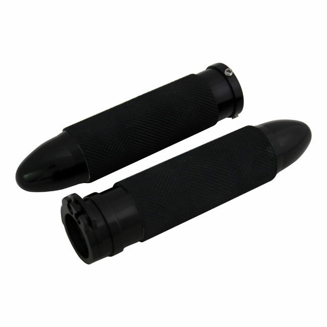 MCS エムシーエス ブレットグリップセット【BULLET GRIP SET】 96-16 H-D with single or dual throttle cable excl． Street HARLEY-DAVIDSON ハーレーダビッドソン グリップ ハンドル