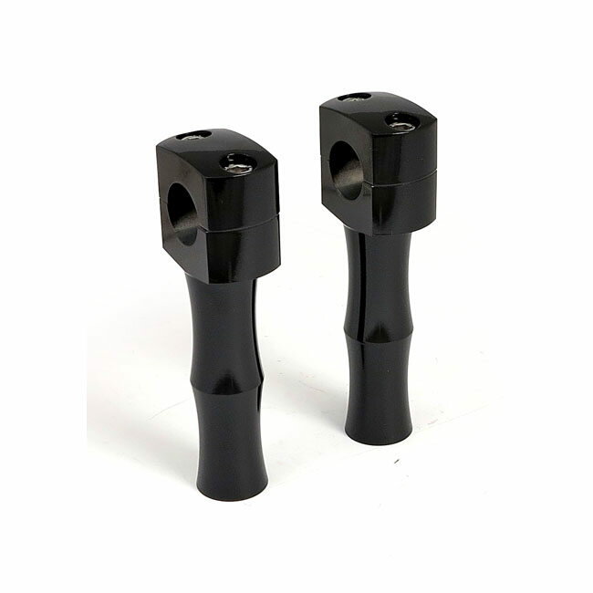 MCS エムシーエス ドームライザー【DOMED RISERS】 73-02 B．T． TC／B XL EXCL． FLT HARLEY-DAVIDSON ハーレーダビッドソン ハンドルポスト・ハンドルライザー ハンドル周辺パーツ ハンドル