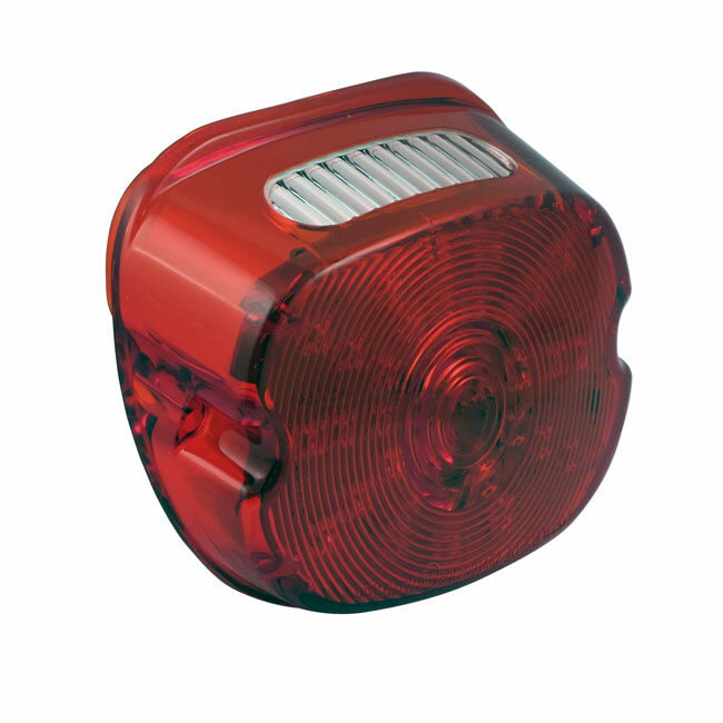 MCS ���ॷ������ �쥤������ LED�ơ�����ץ�� �������LATE STYLE LAYDOWN LED TAILLIGHT LENS�� 99-17 VARIOUS SOFTAIL DYNA TOURING HARLEY-DAVIDSON �ϡ��졼���ӥåɥ��� �ơ�����ץ�� ������ ������