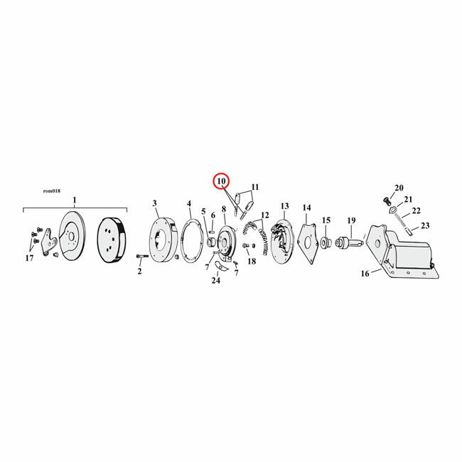 MCS エムシーエス スプリングシフターパウル【SPRING SHIFTER PAWL】 52-E79 B．T．； 54-71 K XLNU 2 USED HARLEY-DAVIDSON ハーレーダビッドソン ミッション・ギア エンジンパーツ エンジン