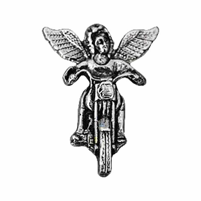 MCS エムシーエス GUARDIAN ANGEL オートバイピン ラージ【LARGE GUARDIAN ANGEL MOTORCYCLE PIN】