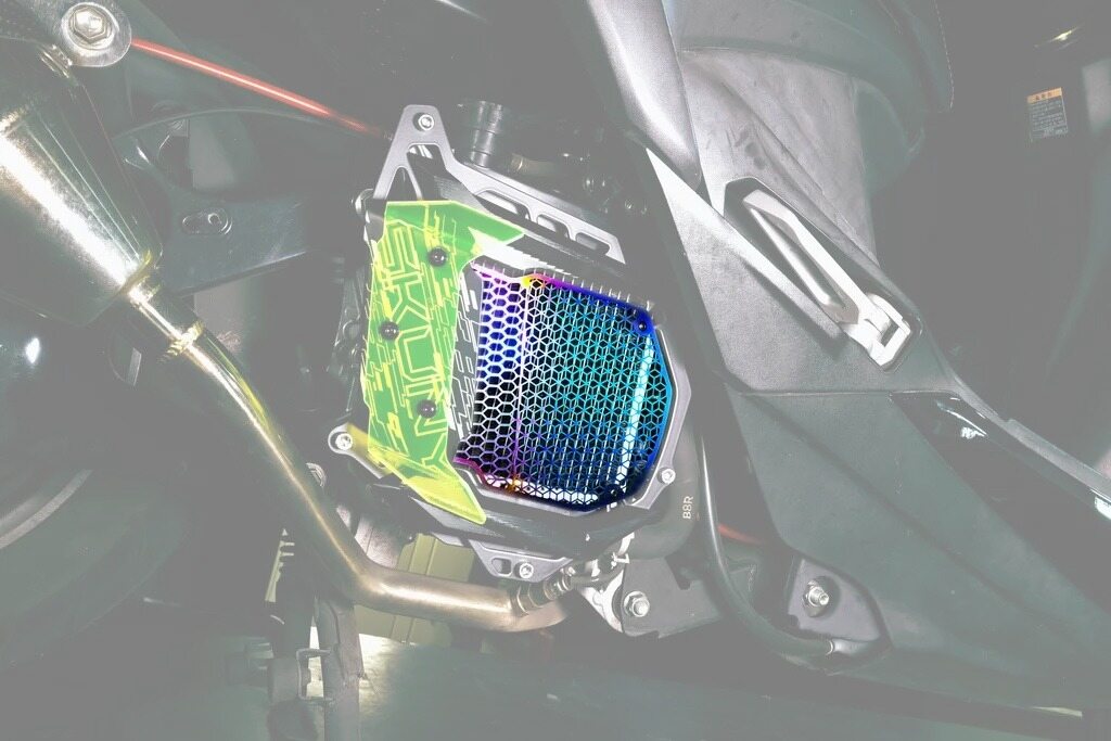 SKUNY スクーニー ラジエーターガードメッシュインサート ラジエーターコアガード・オイルクーラーコアガード 冷却関連 エンジン