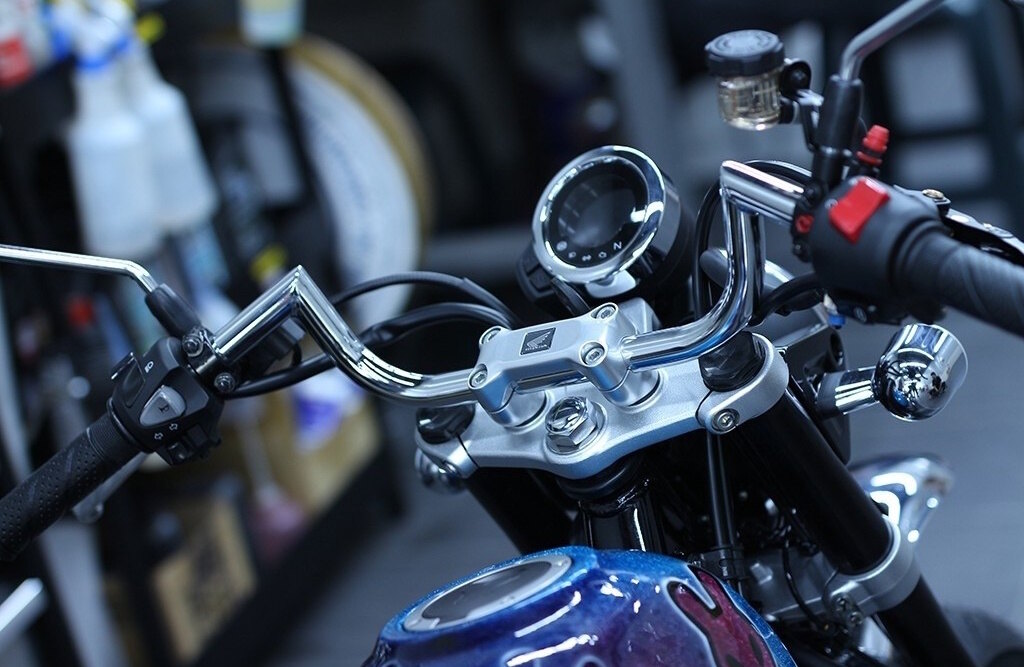 SKUNY スクーニー 2ウェイ ハンドルバー モンキー125 HONDA ホンダ ハンドル