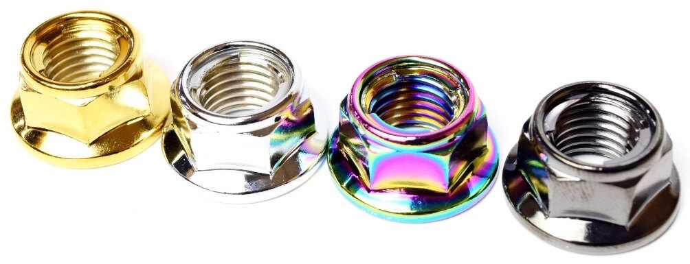 XAM ザム 【XAM SHINE LOCK NUT】ザムシャインロックナット 汎用ナット 外装