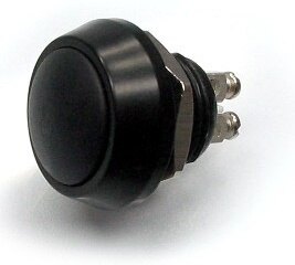 Motogadget モトガジェット Push Button Compact (M12) Black | 9003044 スイッチ スイッチ・ハーネス..
