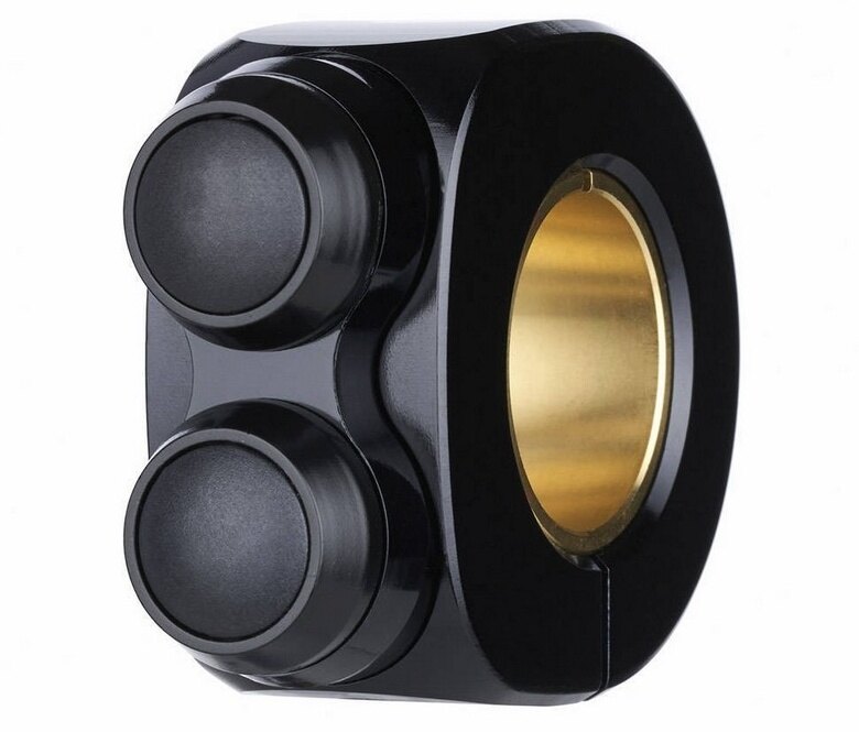 Motogadget モトガジェット Mo.Switch Basic 2 Black Inlay H. Blk/Inlay Blk | 4004010 ハンドルスイッチ・スイッチボックス ハンドル周辺パーツ ハンドル webike-rb-27801967 ウェビック 楽天市場店 サンプル画像3
