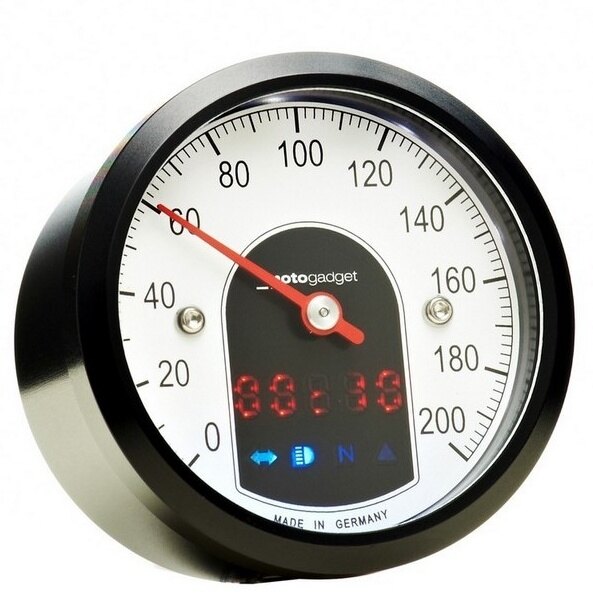 Motogadget モトガジェット Motoscope Tiny (49 Mm Analogue Speedo) Black Bezel | 5001010 多機能タコ・スピードデジタルメーター メーター・インジケーター関係 電装系 webike-rb-27801978 ウェビック 楽天市場店 サンプル画像2