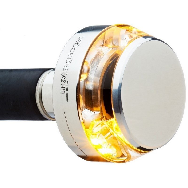 Motogadget モトガジェット Mo.Blaze Disc Left Pol.(Handle Bar Turn Signal) Polished | 6002013 ウインカー 灯火類 電装系 webike-rb-27802020 ウェビック 楽天市場店 サンプル画像2