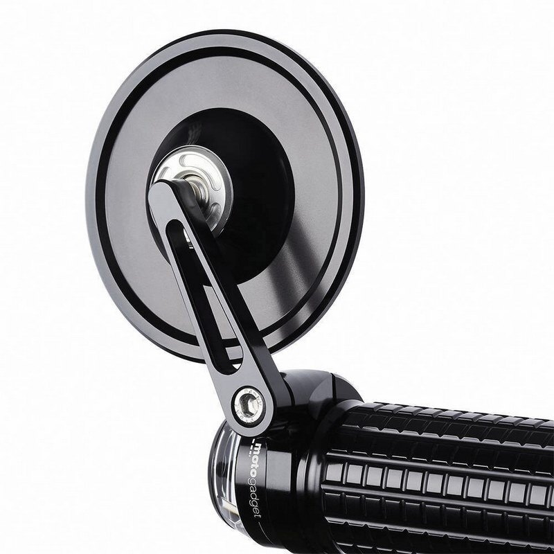 Motogadget モトガジェット Mo.View Spy， Handle Bar End， 1' And 22 Mm， Round Black | 7001010 バーエンドミラー ハンドル webike-rb-27802047 ウェビック 楽天市場店 サンプル画像3