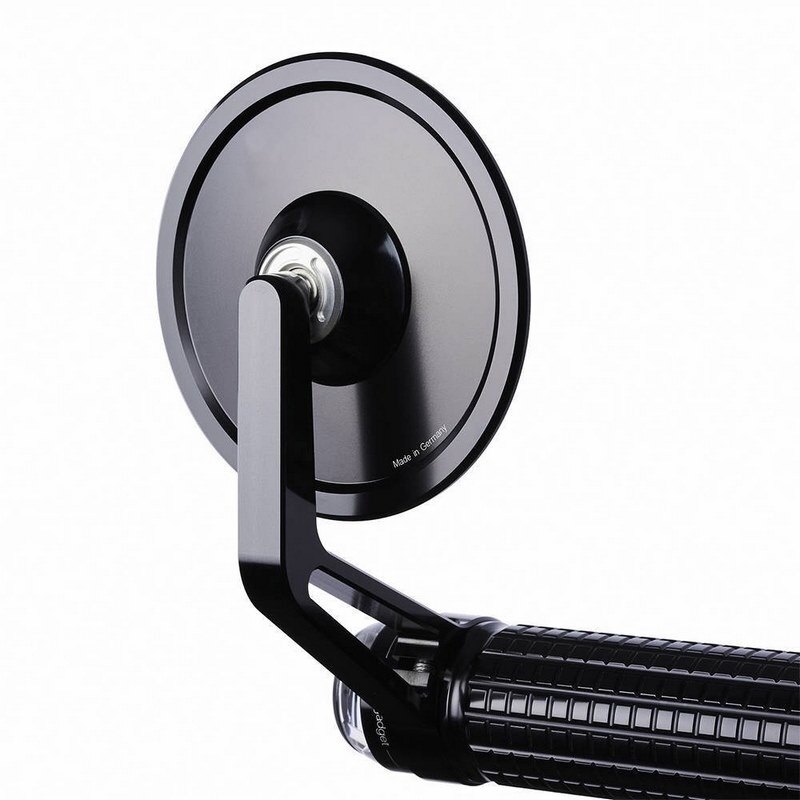 Motogadget モトガジェット Mo.View Cafe， Handle Bar End 1' And 22 Mm， Ece Round Black | 7003020 バーエンドミラー ハンドル webike-rb-27801981 ウェビック 楽天市場店 サンプル画像3