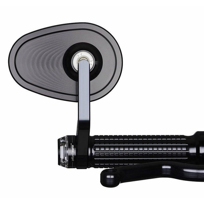 Motogadget モトガジェット Mo.View Road， Handle Bar End 1' And 22 Mm， Ece Oval Black | 7003030 ..