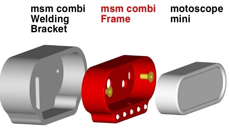 Motogadget モトガジェット Msm Combi Welding Bracket Va Stainless St. | 3005059 その他メーターオプション・補修部品 メーター・インジケーター関係 電装系 webike-rb-27801899 ウェビック 楽天市場店 サンプル画像2