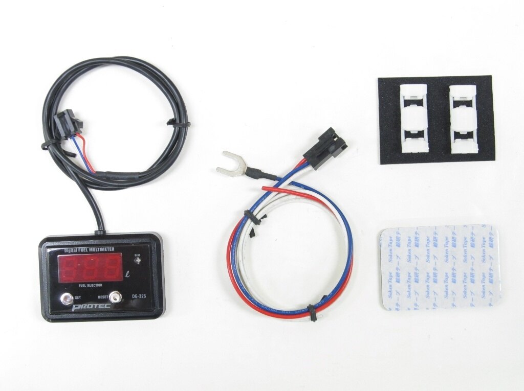 PROTEC プロテック DG-Y14 デジタルフューエルメーター車種専用キット NMAX125 NMAX155 YAMAHA ヤマハ フューエルメーター・燃料計 メーター・インジケーター関係 電装系
