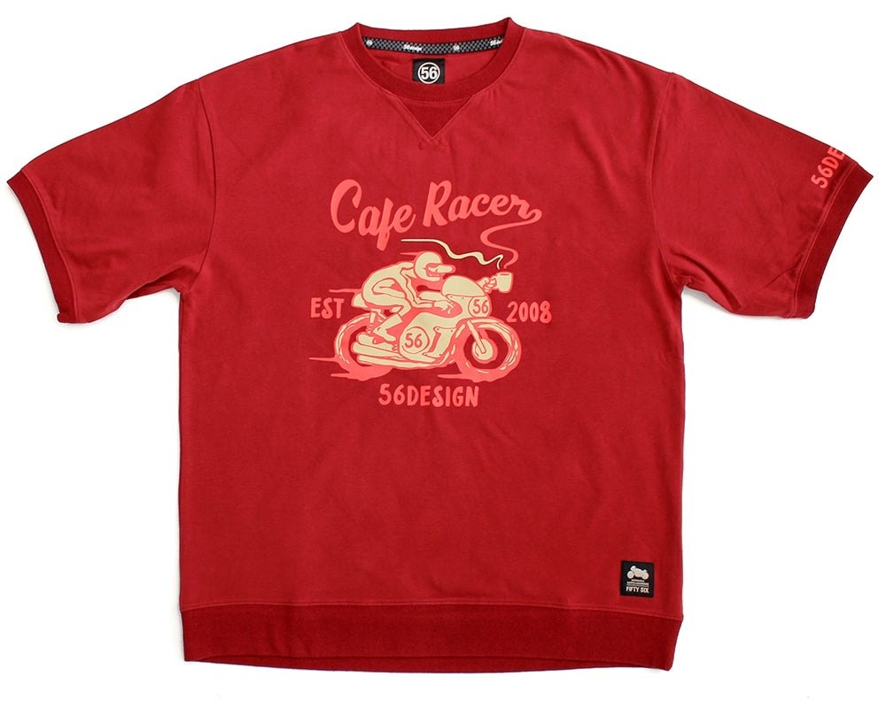 56design 56デザイン CAFE RACER Big Silhouette Tee 1